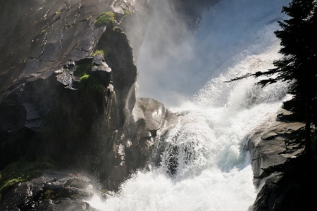 Die Krimmler Wasserfälle bei Gerlos